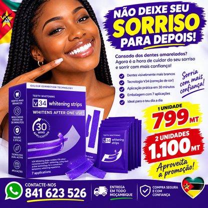 FITA CLAREADORA DE DENTES